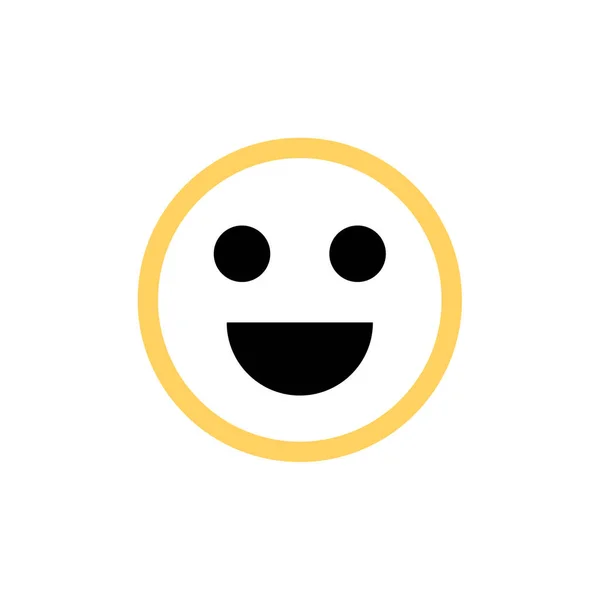 Emoji Cara Icono Vector Ilustración Diseño — Vector de stock