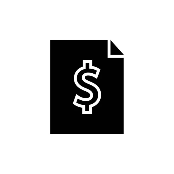 Wektor Ikony Dolara Izolowany Białym Tle Projektowania Aplikacji Internetowych Mobilnych — Wektor stockowy