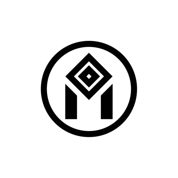 Brev Ursprungliga Logotyp Design Vektor Mall — Stock vektor