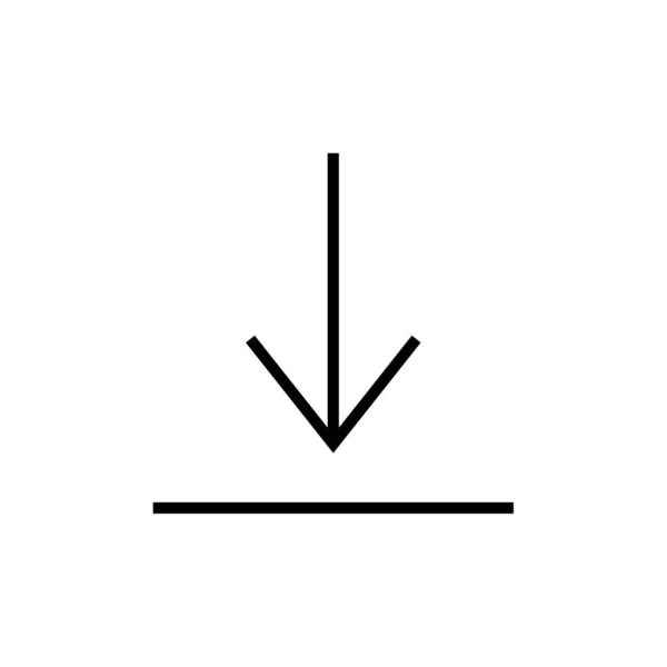 导航箭头现代图标的矢量说明 — 图库矢量图片