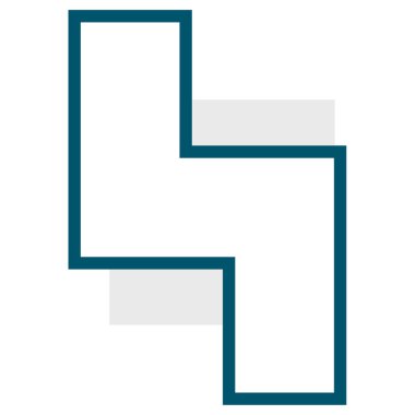 Sola. Web simgesi basit illüstrasyon