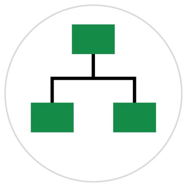 Vektör illüstrasyonu, simge ögesi biçimi 