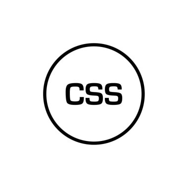 Web Geliştirme basit simgesi, vektör illüstrasyonu