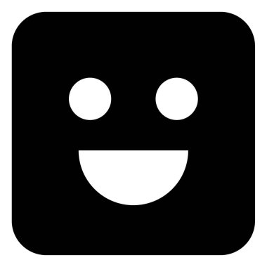 emoji yüz simgesi vektör çizimi tasarımı