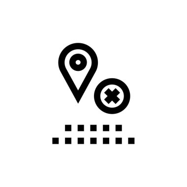 GPS Simgesi, Seyrüsefer Sembolü, Basit Tasarım 