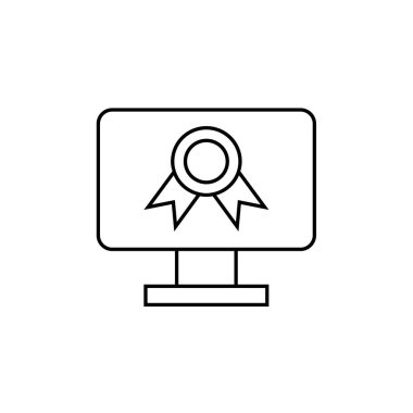 okul ve eğitim ikonu vektör illüstrasyonu