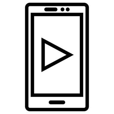 Cep telefonu. Basit resimleme