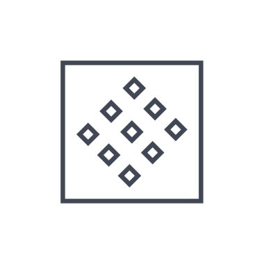 Modern b 'nin vektör illüstrasyonunda simge çizgisi eksik. Web tasarımı için güzel öge.