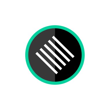 S harfi logo tasarım vektör şablonu