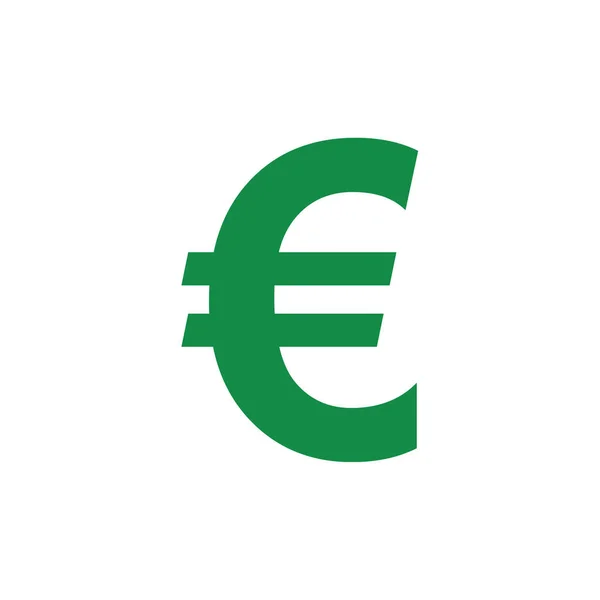 Σύμβολο Του Ευρώ Εικονογράφηση Διανύσματος — Διανυσματικό Αρχείο