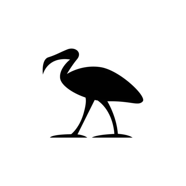 Illustrazione Vettoriale Icona Uccello — Vettoriale Stock