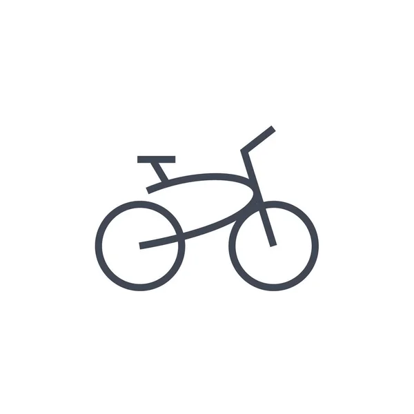 Fahrrad Icon Vektor Illustration — Stockvektor