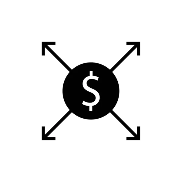 Εικονογράφηση Διανύσματος Δολαρίου — Διανυσματικό Αρχείο