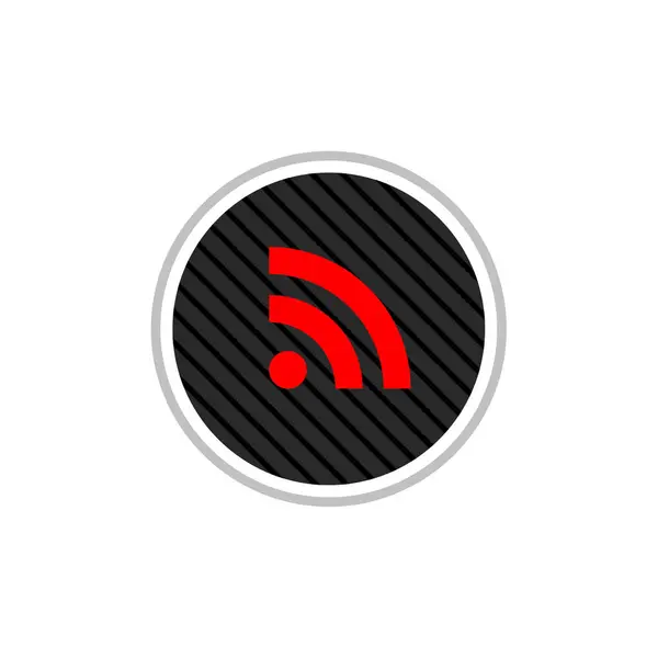 Wifi Icon Flat Design Style Eps — Stock Vector