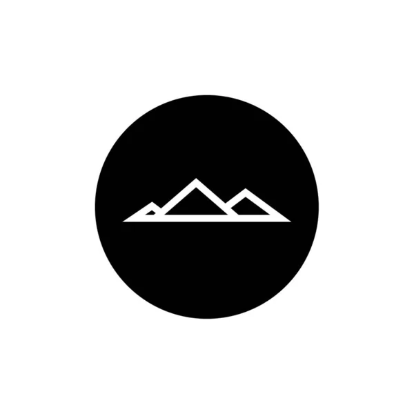 Berg Symbol Logo Design Vektor Vorlage — Stockvektor