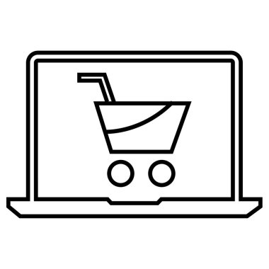 Alışveriş arabası. Basit tasarım