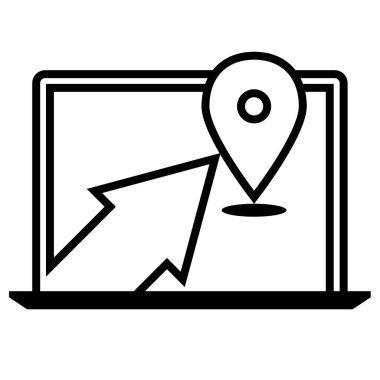 GPS konumu. Basit tasarım