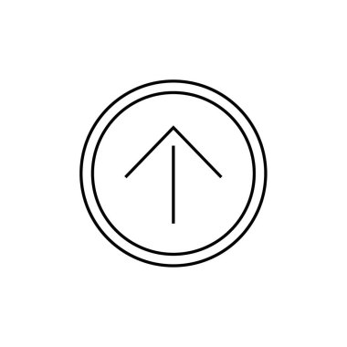 ok simgesi vektör illüstrasyonu