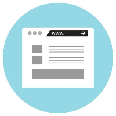 seo modern simgesinin vektör illüstrasyonu