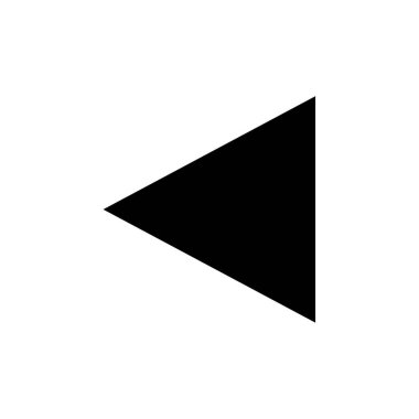 ok simgesi vektör illüstrasyonu