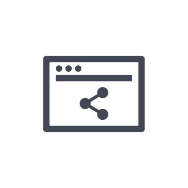 Metin Mesajlaşma simgesi vektör illüstrasyonu