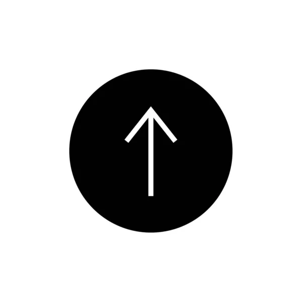 Іконка Стрілкою Вектор Ізольовано Білому Тлі Вашого Дизайну Веб Мобільних — стоковий вектор