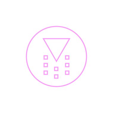 Elmas simgesi vektör illüstrasyonu