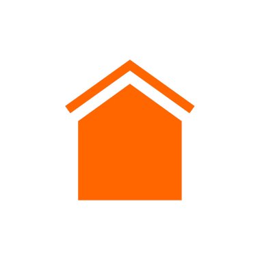 Emlak simgesi vektör illüstrasyon tasarımı