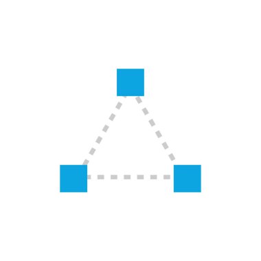 yaratıcı tasarım süreci vektör simgesi        