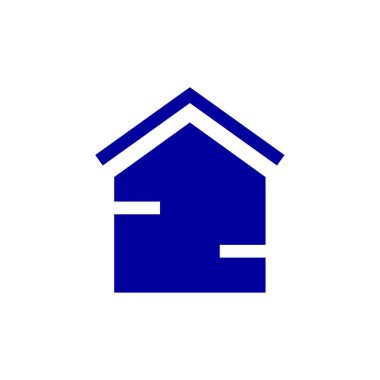 Emlak konsepti, basit ev simgesi 