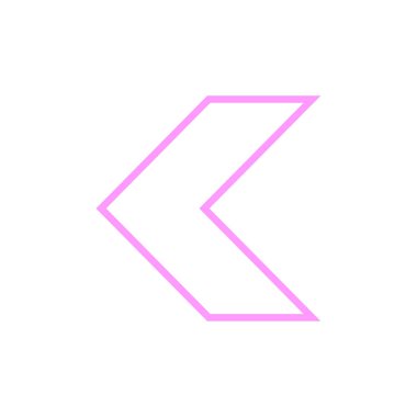 ok simgesi, vektör illüstrasyonu