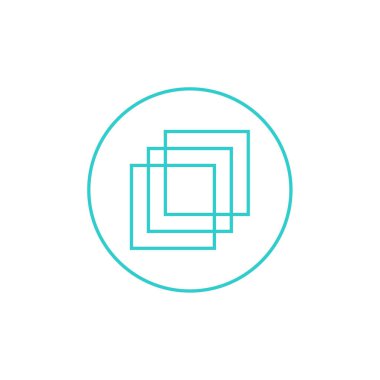 Seo modern simgesinin vektör illüstrasyonu, çizgi sanatı kavramı