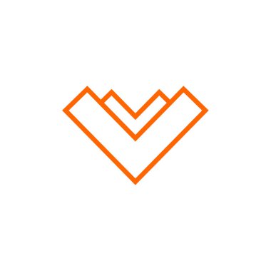 ok simgesi, vektör illüstrasyonu