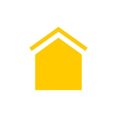 Emlak konsepti, basit ev simgesi 