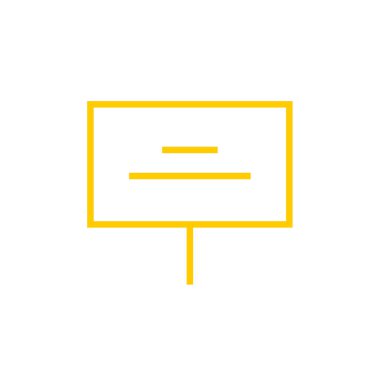 boş ilan panosu web simgesi 