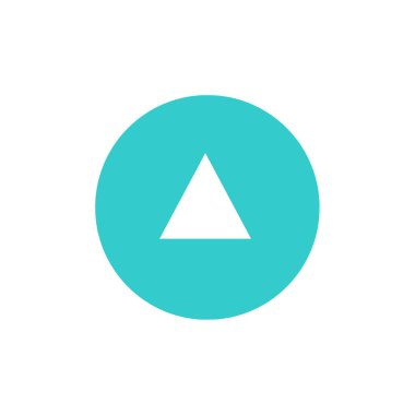 ok simgesi, vektör illüstrasyonu