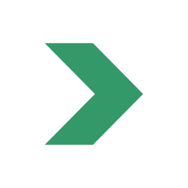 ok simgesi, vektör illüstrasyonu