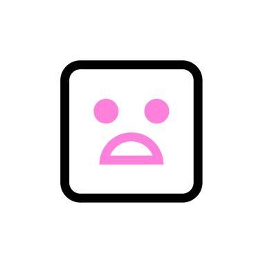 emojinin vektör illüstrasyonu, simge simgesi     