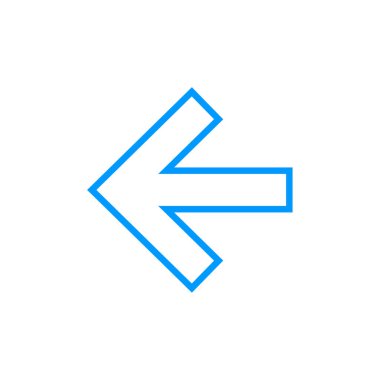 ok simgesi, vektör illüstrasyonu