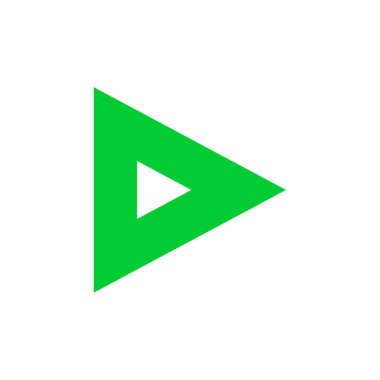 ok simgesi, vektör illüstrasyonu