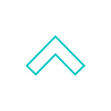 ok simgesi, vektör illüstrasyonu