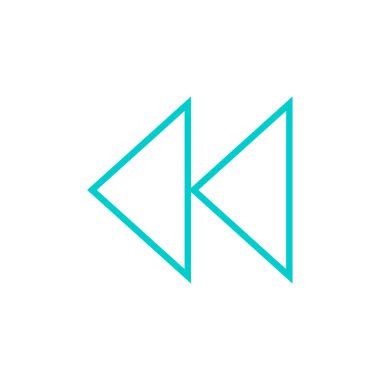 ok simgesi, vektör illüstrasyonu