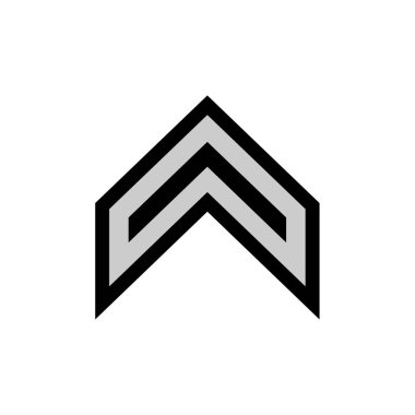 ok simgesi, vektör illüstrasyonu