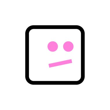 emojinin vektör illüstrasyonu, simge simgesi     