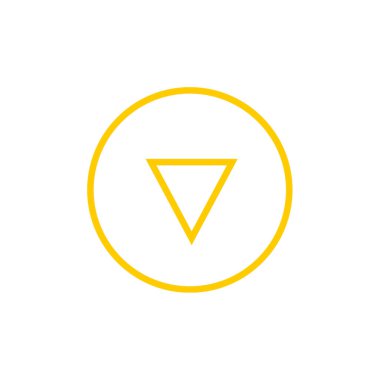 ok simgesi, vektör illüstrasyonu