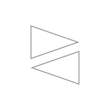 Ok vektör satırı simgesi