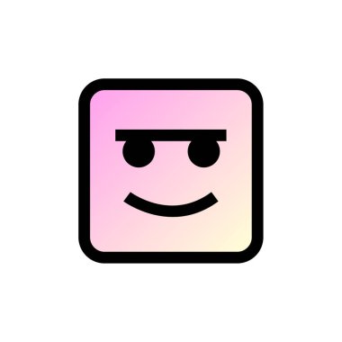 emojinin vektör illüstrasyonu, simge simgesi     