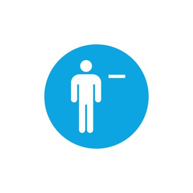 Web kullanıcı simgesi konsept vektör çizimi 