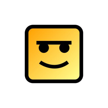 emojinin vektör illüstrasyonu, simge simgesi     