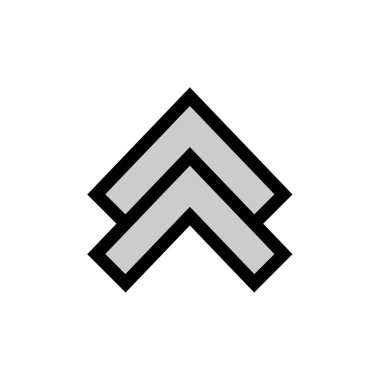 ok simgesi, vektör illüstrasyonu